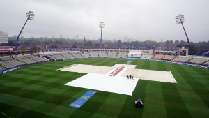 England hopes of victory in first Ashes Test frustrated by rain at Edgbaston