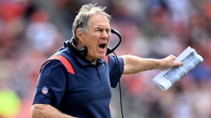 Belichick joint-second for NFL coaching wins after Zappe leads Pats again