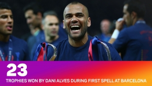 Dani Alves: Wearing Barcelona jersey turns me into a superhero