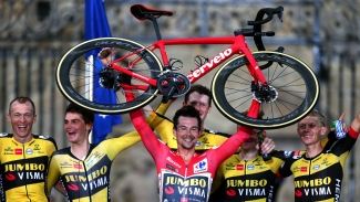 Vuelta a Espana: Roglic unrivalled as he seals hat-trick in style