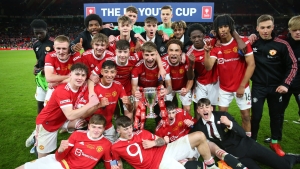 Man Utd&#039;s &#039;Class of 22&#039; secure FA Youth Cup in front of record crowd at Old Trafford