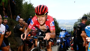 Vuelta a Espana: Evenepoel damages Roglic&#039;s hopes as Meintjes seals first stage win