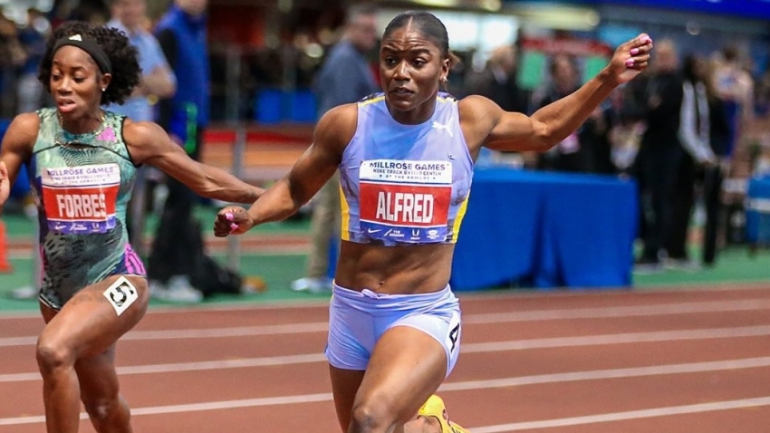 Sprint star Alfred wants to make history for St Lucia on the global stage