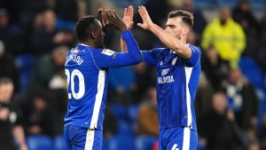 Cardiff close on play-off places with win over Huddersfield