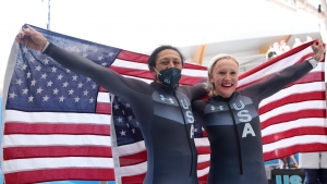 Winter Olympics: United States win four medals to close in on top spots