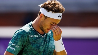 Ruud suffers shock Queen&#039;s exit as seeds continue to fall, Tsitsipas progresses in Halle