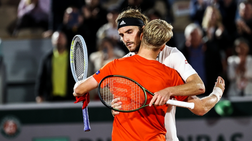 French Open: Tsitsipas through against &quot;complete player&quot; Kolar