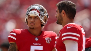 49ers QB Lance to miss a week with hand injury