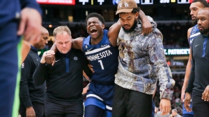 &#039;I couldn&#039;t walk on it&#039; - Timberwolves franchise player Anthony Edwards suffers ankle injury