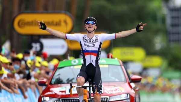 Tour de France: Mohoric claims second stage victory as Cavendish waits for all-time record