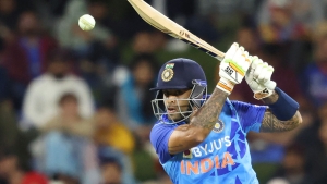Yadav hits 45-ball century as India score series win over Sri Lanka