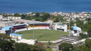 Dominica&#039;s Windsor Park stadium.