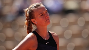 Kvitova suffers first-round exit in Adelaide