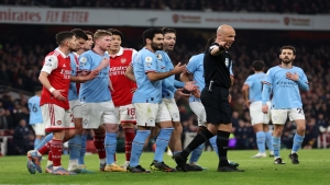 Arsenal and Man City charged by FA following top-of-the-table clash