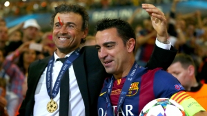 Luis Enrique welcomes Xavi back to Barca – I hope he wins many things!