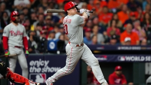 Phillies rally back to defeat the Astros in extra innings, take Game 1 of the World Series