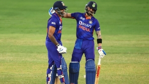 Suryakumar and Kohli see India into Super 4 with easy Hong Kong win