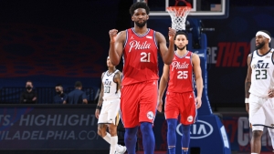 Embiid lifts 76ers over Jazz in thriller and Harden enjoys winning return to Houston as LeBron-less Lakers lose