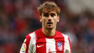 Simeone hails Griezmann as Atletico prepare in style for Anfield trip
