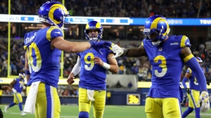 Stafford ends playoff hoodoo as Rams blow out Cardinals