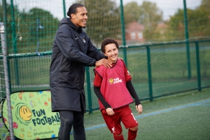Virgil Van Dijk relishing leading Liverpool’s mix of youth and experience