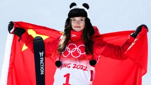 Winter Olympics: &#039;It has changed my life forever&#039; – Gu wins historic third medal