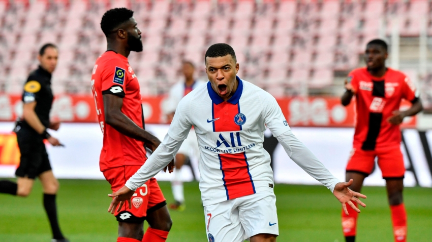 Dijon 0-4 Paris Saint-Germain: Mbappe double helps get Pochettino&#039;s men back on track