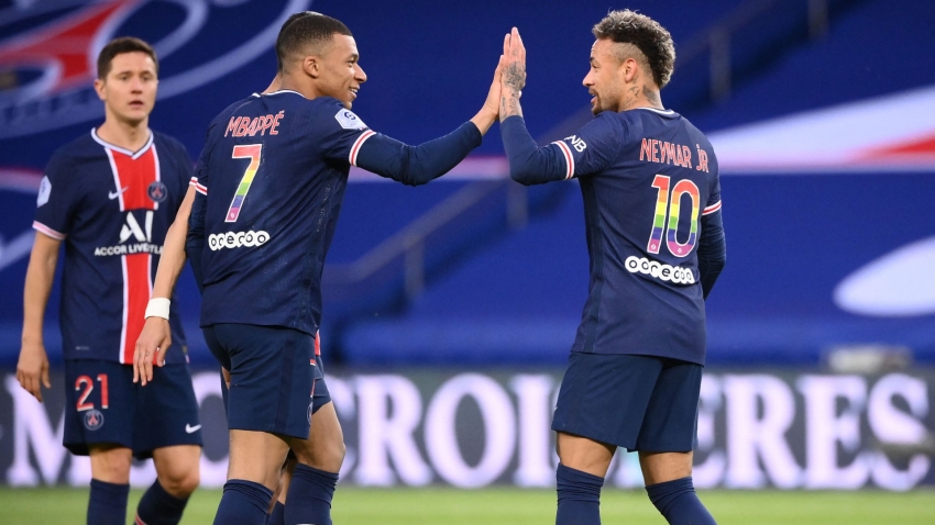 Paris Saint-Germain 4-0 Reims: Neymar and Mbappe on target to take Ligue 1 title race to final day