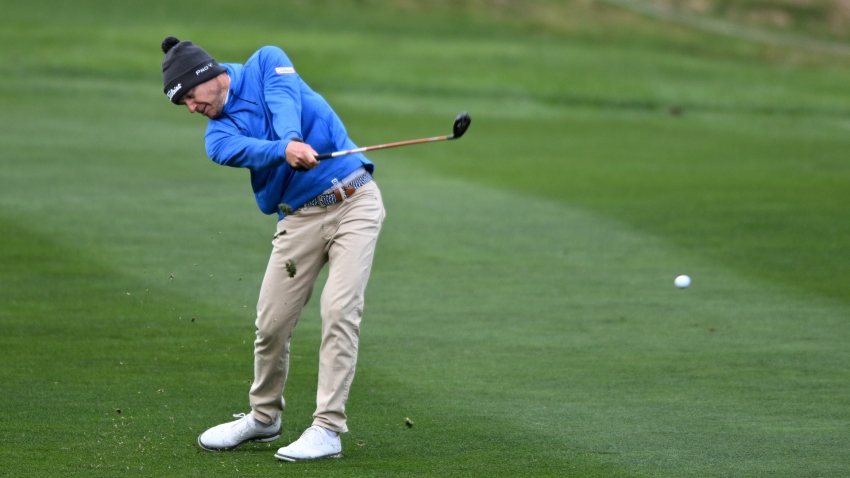 Malnati takes lead into fourth day as third round suspended for wind at Pebble Beach