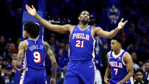 NBA: Embiid hits four free throws late in return to lift 76ers over Thunder