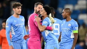 Guardiola finds fault in Man City but hails Carson and new boy Egan-Riley as quarter-finals await