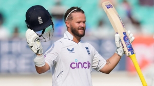 Ben Duckett’s unbeaten century leads England fightback against India on day two