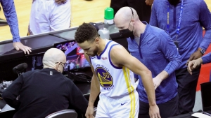 Curry to miss at least another week as Warriors star deals with tailbone injury