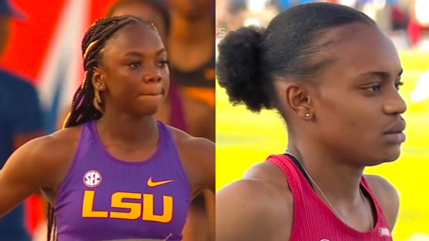 Lyston runs personal best 10.91 for 100m gold at SEC Outdoor Championships; Pryce just misses Jamaican record with 49.32 to win 400m title