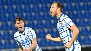 Crotone 0-2 Inter: Eriksen and Hakimi put Nerazzurri on brink of Serie A title