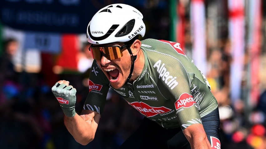Giro d&#039;Italia: Stefano Oldani lands first professional win, leads home Italian one-two