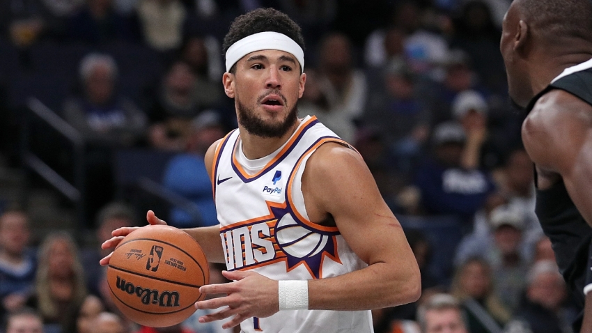'Professional scorer' Booker steps up as Suns beat Grizzlies without injured Durant
