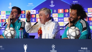 Marcelo and Courtois hail Ancelotti impact ahead of Champions League final