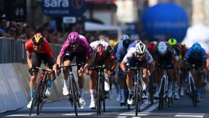 Giro d&#039;Italia: Demare clinches sprint victory to complete hat-trick of stage wins
