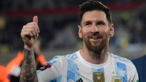 Messi thriving in Argentina team environment, says Scaloni
