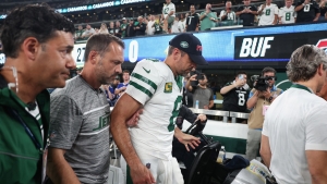 Jets&#039; Rodgers will miss rest of season with torn Achilles