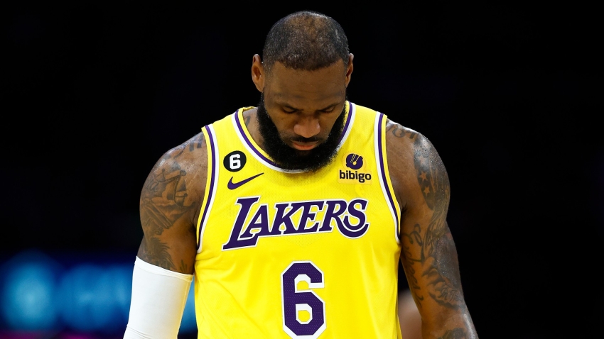 Basketball - NBA: LeBron James in Lakers' yellow; an album for