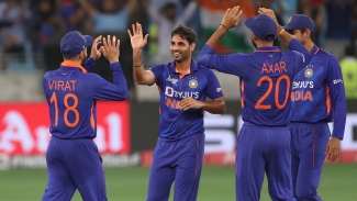 Kumar and Kohli dominate as India end Asia Cup campaign by thrashing Afghanistan