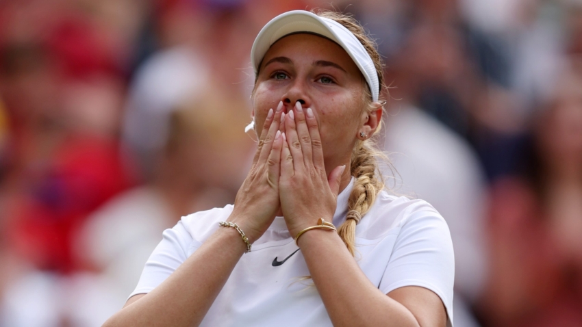 Wimbledon: Anisimova&#039;s resilience comes to the fore again in win over Gauff on Centre Court debut