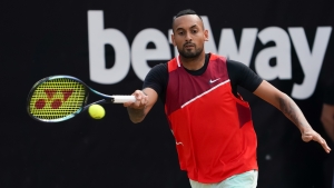 Kyrgios says a spectator racially abused him at Stuttgart Open