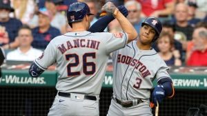 Mancini launches two home runs in big Astros win, Gibson pitches six perfect innings for the Phillies