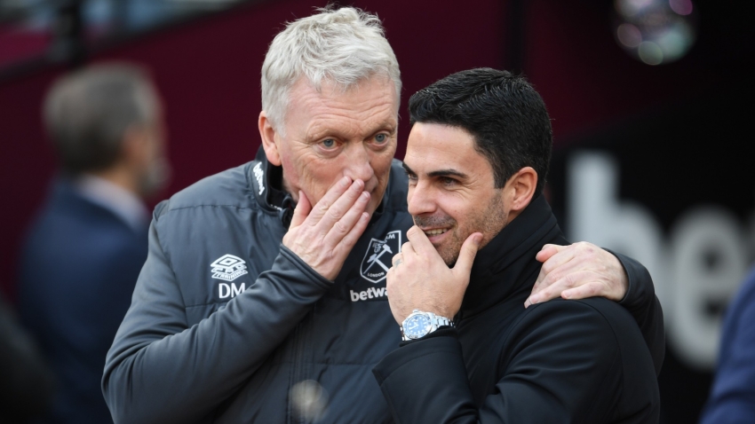 Arteta hoping old mentor Moyes provides a helping hand in title race