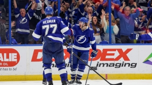 NHL: Point scores 3 goals, adds 3 assists in Lightning&#039;s win