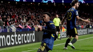 Atletico Madrid 1-1 Manchester United: Substitute Elanga snatches first-leg draw