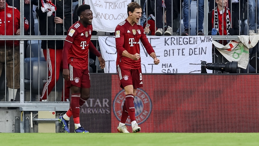 Goretzka thrilled as Bayern go into break on a high